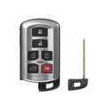 Keyless Factory KeylessFactory: Toyota Sienna Smart Key CASE - 6 Button Smart Key Shell only SKS-TOY-SIE-6